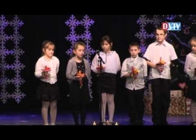 A Gárdonyi Géza Általános Iskola tanulóinak karácsonyi műsora